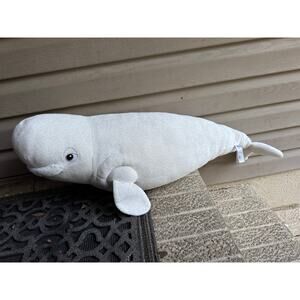 Disney Finding Dory 30" Beluga White Whale Plush Toy Doll Ban Dai